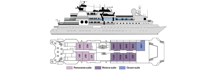 Deck6, MV La Belle des Oceans - 442695©CroisiEurope