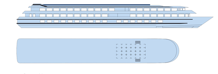 Deckplan Sonnendeck MS L'Europe - 116502©CroisiEurope