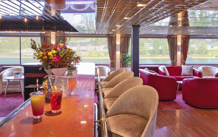 Salon, Bar, MS Mona Lisa - 526189©CroisiEurope