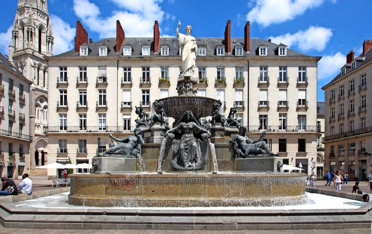 Frankreich / Nante - Fountain Place Royale - © Brad Pict - Fotolia