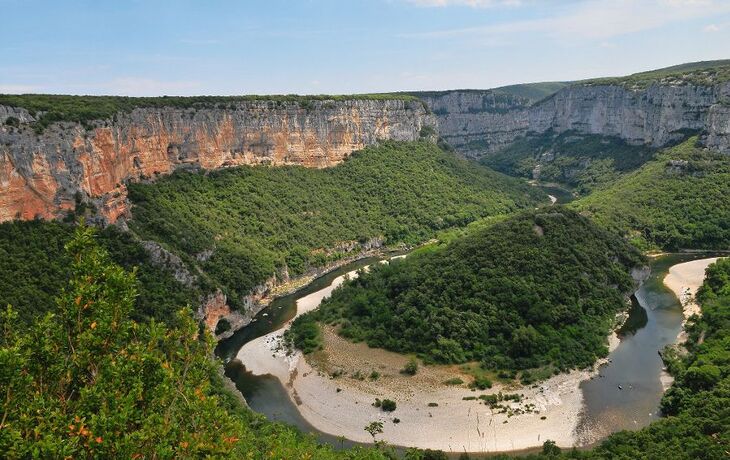 Gorges de l'Ardèche,méandre, - © bobdu11 - Fotolia