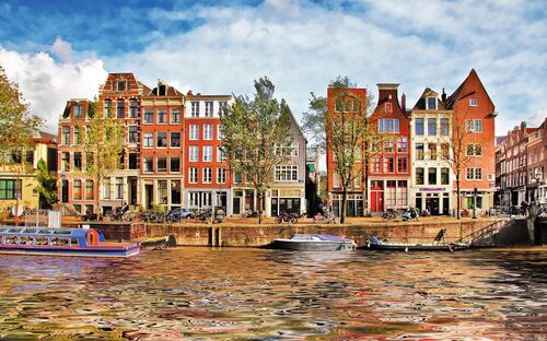 beautiful Amsterdam canals