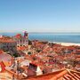 Beautiful view of Lisbon city, Portugal