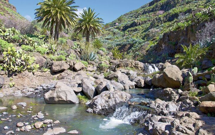 Gebirgsbach auf La Gomera, Kanaren - © ksl - Fotolia