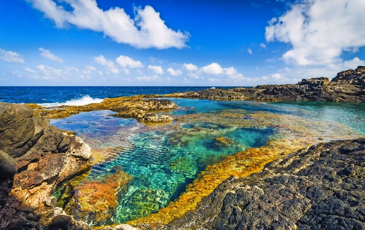 El Golfo Lago de los Clicos auf Lanzarote  - © alexanderkonsta - stock.adobe.com