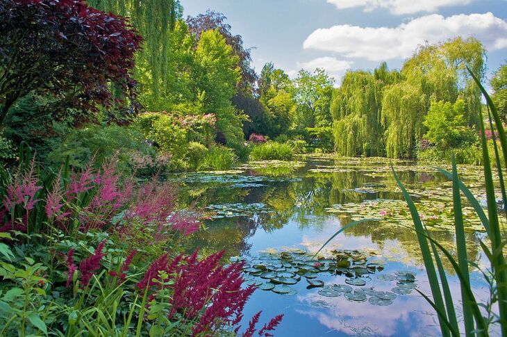 Botanischer Garten des Malers Monet in Giverny, Frankreich - © jola58 - Fotolia
