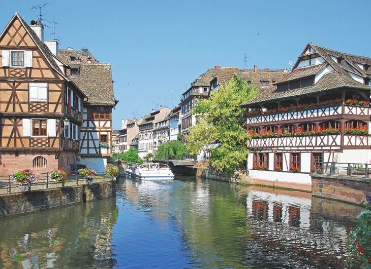 im bekannten Petite France, der Altstadt von Strassburg - © travelpeter - Fotolia