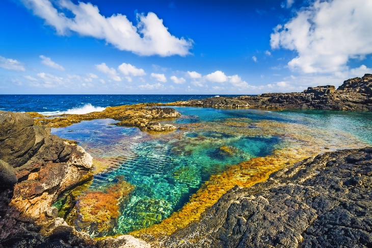 El Golfo Lago de los Clicos auf Lanzarote  - © alexanderkonsta - stock.adobe.com