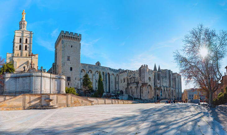 Kathedrale von Avignon im Winter - © muratart - stock.adobe.com