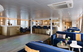 MS Symphonie, 5 Anker Schiff, CroisiEurope Flotte, Salon, Bar